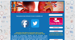 Desktop Screenshot of fondation-du-rein.org