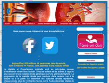 Tablet Screenshot of fondation-du-rein.org